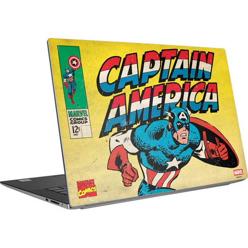 Marvel Classic Comics Captain America Dell XPS Skin
